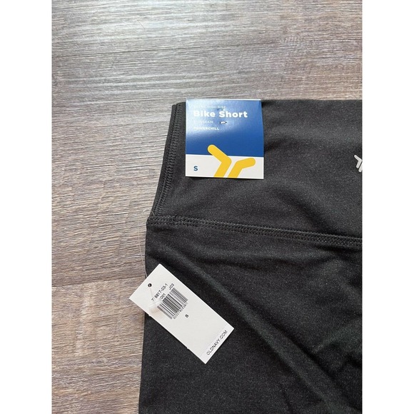 Old Navy Womens Biker Shorts Size Small Black High Rise L7 - Picture 3 of 8